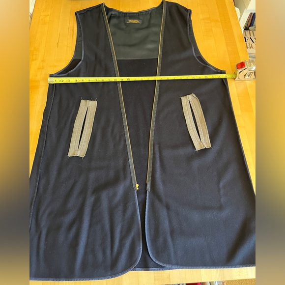 Brooks Brothers 100% Wool Liner ONLY For Trench Coat Zipper 54" Chest 41” Long - Picture 4 of 8